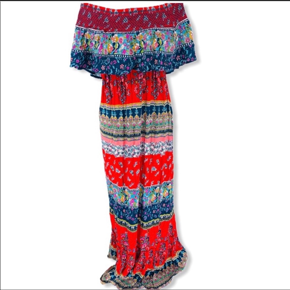 Altar’d state floral maxi dress size S